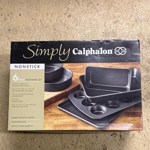 Calphalon Simply Nonstick Bakeware Set - Gray